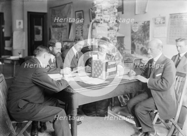 District of Columbia - Suffrage Voting For District, 1912. Creator: Harris & Ewing.