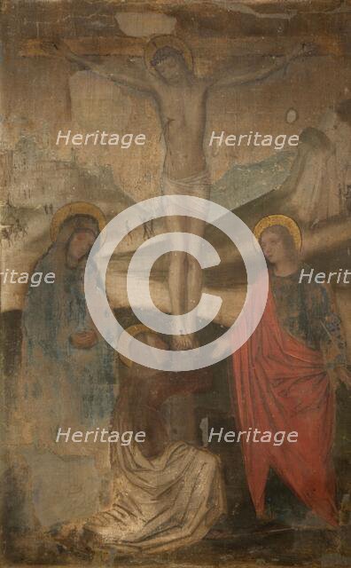 The Crucifixion with Virgin, St John and Magdalen, 1470-1523. Creator: Ambrogio Bergognone.