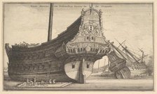 Dutch East Indiaman, 1647. Creator: Wenceslaus Hollar.