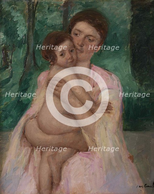 Woman with a Child in Her Arms, c. 1914.