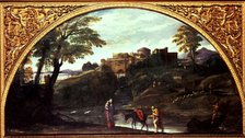 Flight into Egypt', c. 1604, Annibale Carracci.