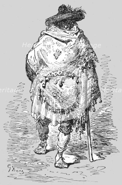 ''Peasant of Orthuela; Notes on Spain', 1875. Creator: Unknown.