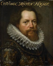 Portrait of Anthonis van Utenhove (?-1625), Lord of Rijnesteyn, 1619. Creator: Workshop of Paulus Moreelse.