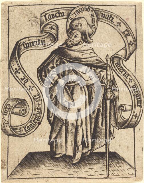 Saint James the Greater, c. 1465. Creator: Master of the Berlin Passion.