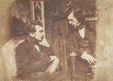 George Gilfillan and Samuel Brown, 1843-47. Creators: David Octavius Hill, Robert Adamson, Hill & Adamson.
