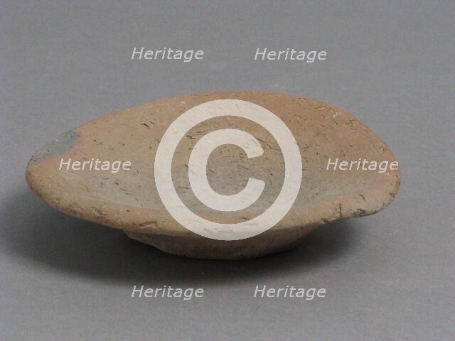 Dish, Coptic, 4th-7th century. Creator: Unknown.