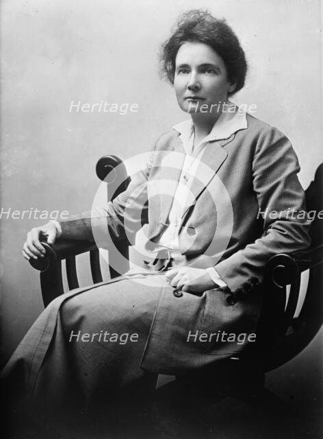 Martin, Anne Henrietta. National Chairman, National Women [sic] Party, 1917. Creator: Harris & Ewing.