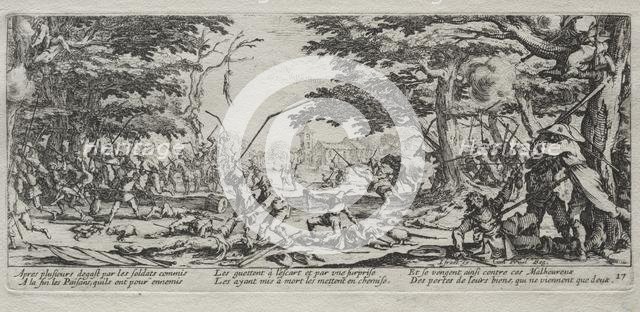 The Large Miseries of War: Peasant's Revenge, 1633. Creator: Jacques Callot (French, 1592-1635).