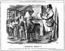 'Mammon's Rents', 1883. Artist: Unknown