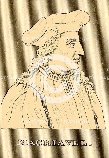 'Machiavel', (1469-1527), 1830. Creator: Unknown.