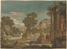 Ulysses and Polyphemus, 1701-1780. Creator: John Baptist Jackson.