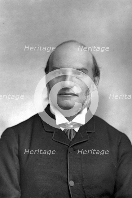 Farrer Herschell (1837-1899), 1st Baron Herschell, 1890.Artist: W&D Downey