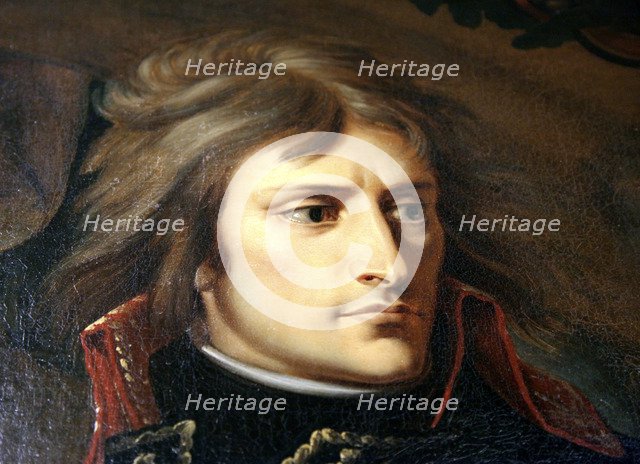 'Napoleon Bonaparte on the Bridge at Arcole', c1796-c1797. Artist: Antoine-Jean Gros