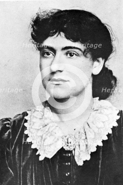 Eleanor Marx (1855-1898), daughter of Karl Marx. Artist: Unknown