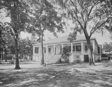 'Home of Jefferson Davis, Beauvoir, Louisiana', c1897. Creator: Unknown.