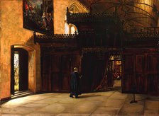 Interior of King's College Chapel, Old Aberdeen, 1881. Creator: John Shirreffs.