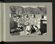 Gun position in the Walchefit Pass, 1942. Creator: Colonial Office.