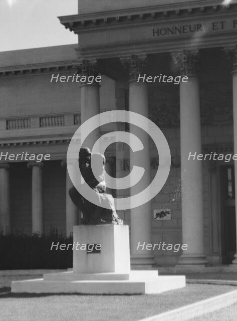 California Palace of the Legion of Honor, San Francisco, California, 1927 Creator: Arnold Genthe.