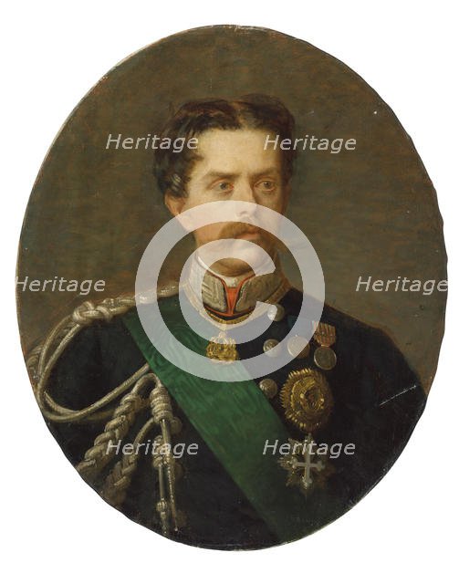 Portrait of King Umberto I of Italy (1844-1900). Creator: Bacchetti, Paolo, (Workshop) (1848-1886).