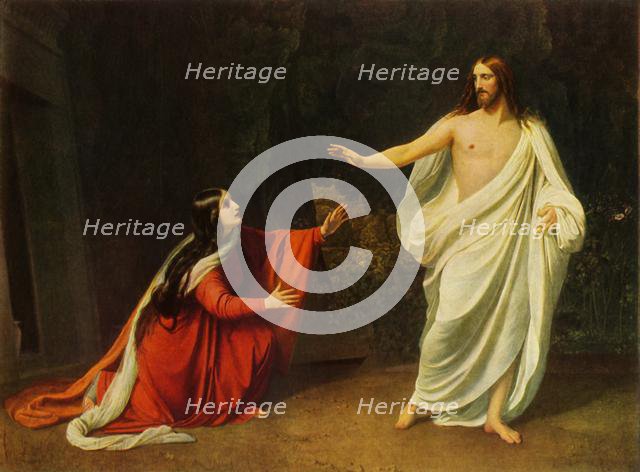 'Christ appears to Mary Magdalene', 1834, (1965).  Creator: Aleksandr Ivanov.