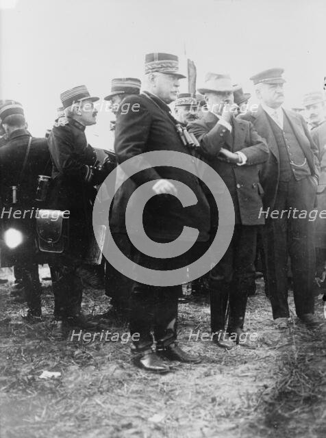 Gen. Joffre & Poincare, between c1914 and c1915. Creator: Bain News Service.