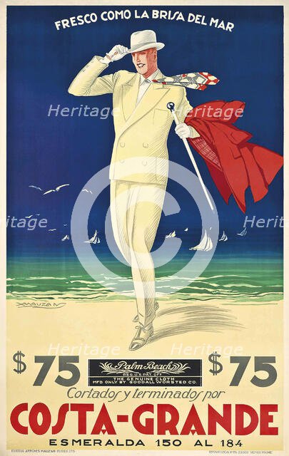 Costa-Grande, 1928. Creator: Mauzan, Luciano Achille (1883-1952).