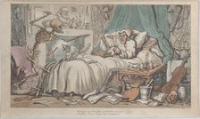 The Antiquary's Last Will and Testament (from The English Dance of Death, vol. I, plate 2)..., 1816. Creator: Thomas Rowlandson.