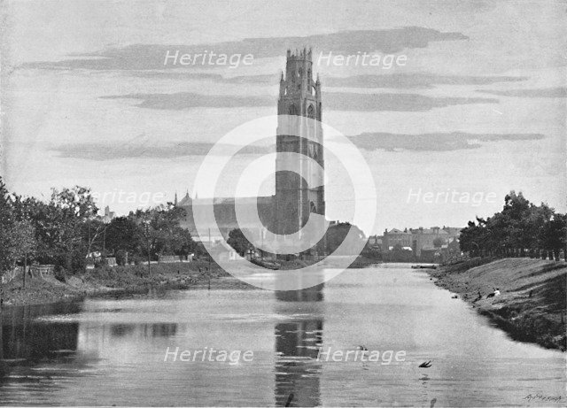 'Boston: The Church', c1896. Artist: F Beales.