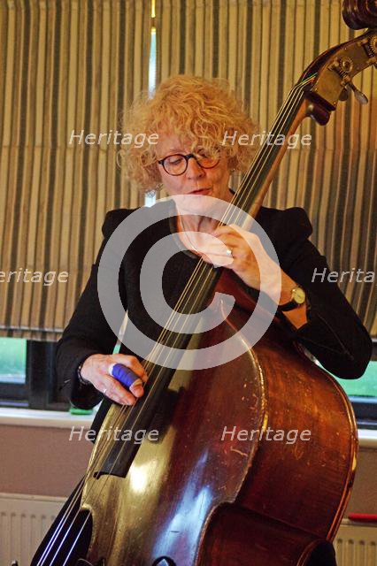 Alison Rayner, Splash Point Jazz Club, Plough Inn, Rottingdean, East Sussex, UK, 17 May 2019. Creator: Brian O'Connor.