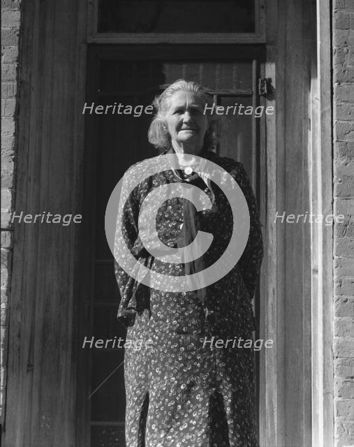 First schoolteacher of Escalante, Utah - Eighty-five years old, 1936. Creator: Dorothea Lange.
