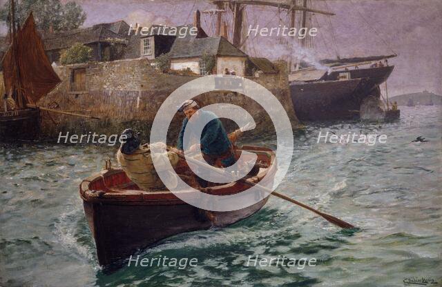 Homeward, 1885. Creator: Charles Napier Hemy.