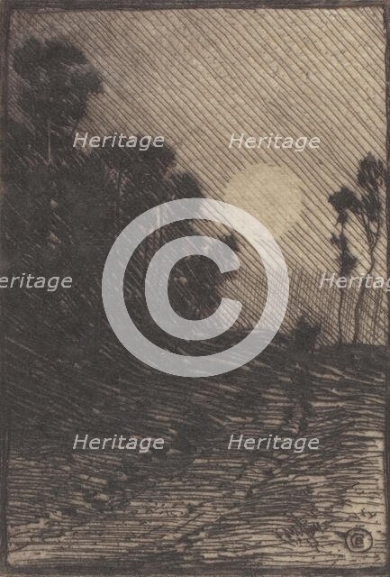 Moonlight, 1916. Creator: L Clarence Ball.