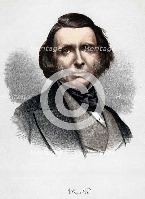 John Ruskin, English author, poet, artist and critic, c1880. Artist: Anon