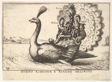 Plate 14: The Argonauts Eurytus, Echion, and Aethalides (Eurito Echione e Etalide Argonote..., 1664. Creator: Unknown.