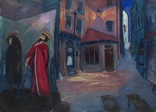 Into the night... (In die Nacht hinein...). Artist: Verefkin, Marianne, von (1860-1938)