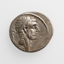 Denarius, 1st century B.C. Creator: Unknown.