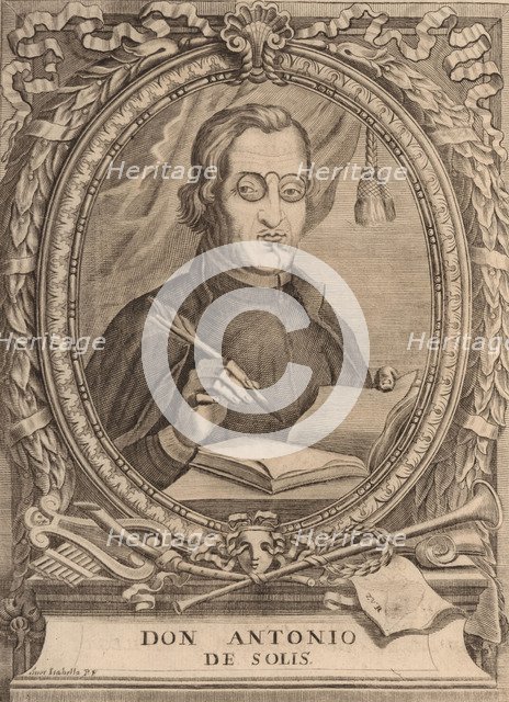 Antonio de Solís y Ribadeneyra (1610-1686). Creator: Anonymous.