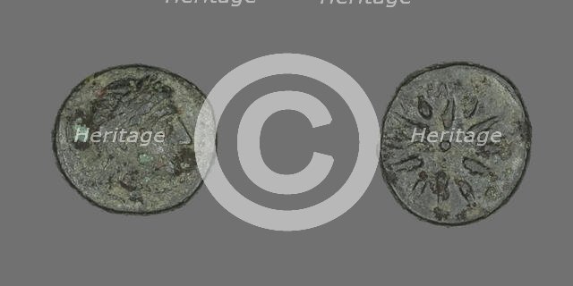 Coin Depicting the God Apollo, 3rd century BCE. Creator: Unknown.