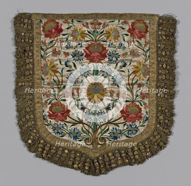 Hood of a Cope, Spain, 19th century. Creator: Unknown.