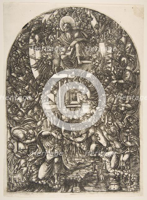 Saint John Summoned to Heaven, from the Apocalypse.n.d. Creator: Jean Duvet.