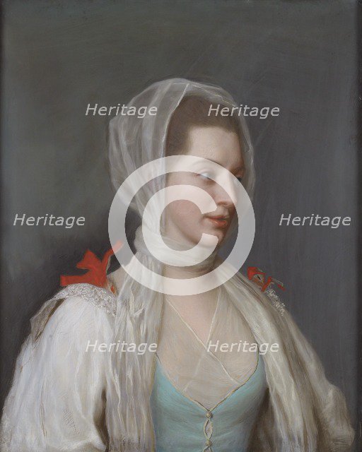 Portrait of Lady Charles Spencer, 1754. Artist: Jean-Etienne Liotard.