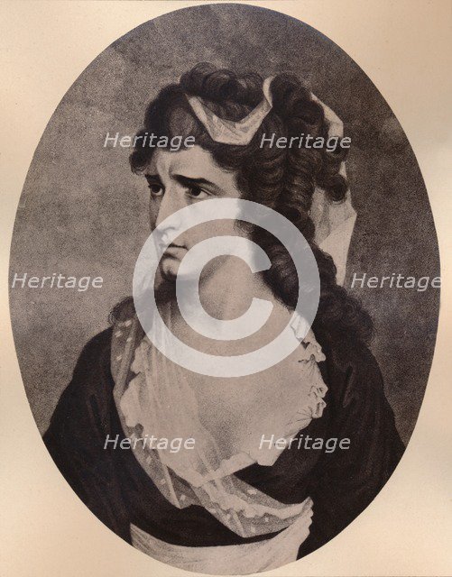 Sarah Siddons, Welsh actress, c late 18th or 19th century (1894). Artist: Unknown.