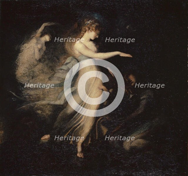 The Fairy Queen Appears to Prince Arthur, 1786-1788. Creator: Füssli (Fuseli), Johann Heinrich (1741-1825).