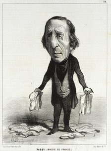 Passy (Ministre des Finances), 1849. Creator: Honore Daumier.