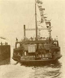 'The Harwich-Zeebrugge Train Ferry', c1930. Creator: Unknown.