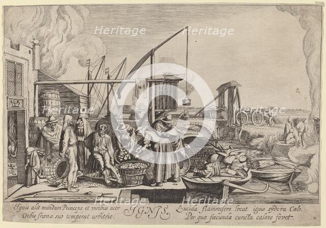 Ignis (Fire), 1622. Creator: Jan van de Velde II.