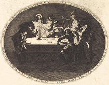 The Card Players, c. 1628. Creator: Jacques Callot.