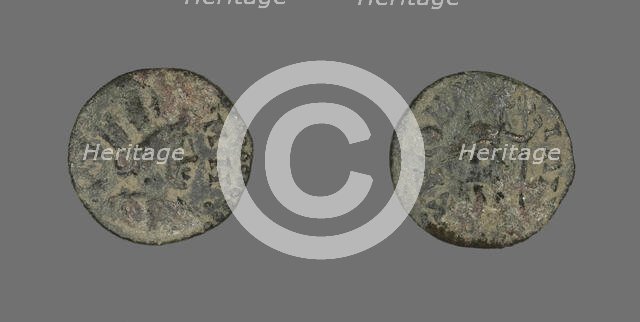 Coin Depicting the Goddess Tyche, 253-268. Creator: Unknown.