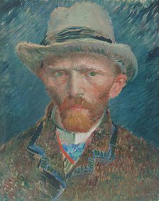Self-portrait, 1887. Creator: Vincent van Gogh.
