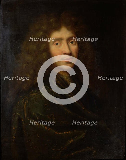 Portrait of the author Moliére (1622-1673), 17th century. Creator: Mignard, Pierre (1612-1695).